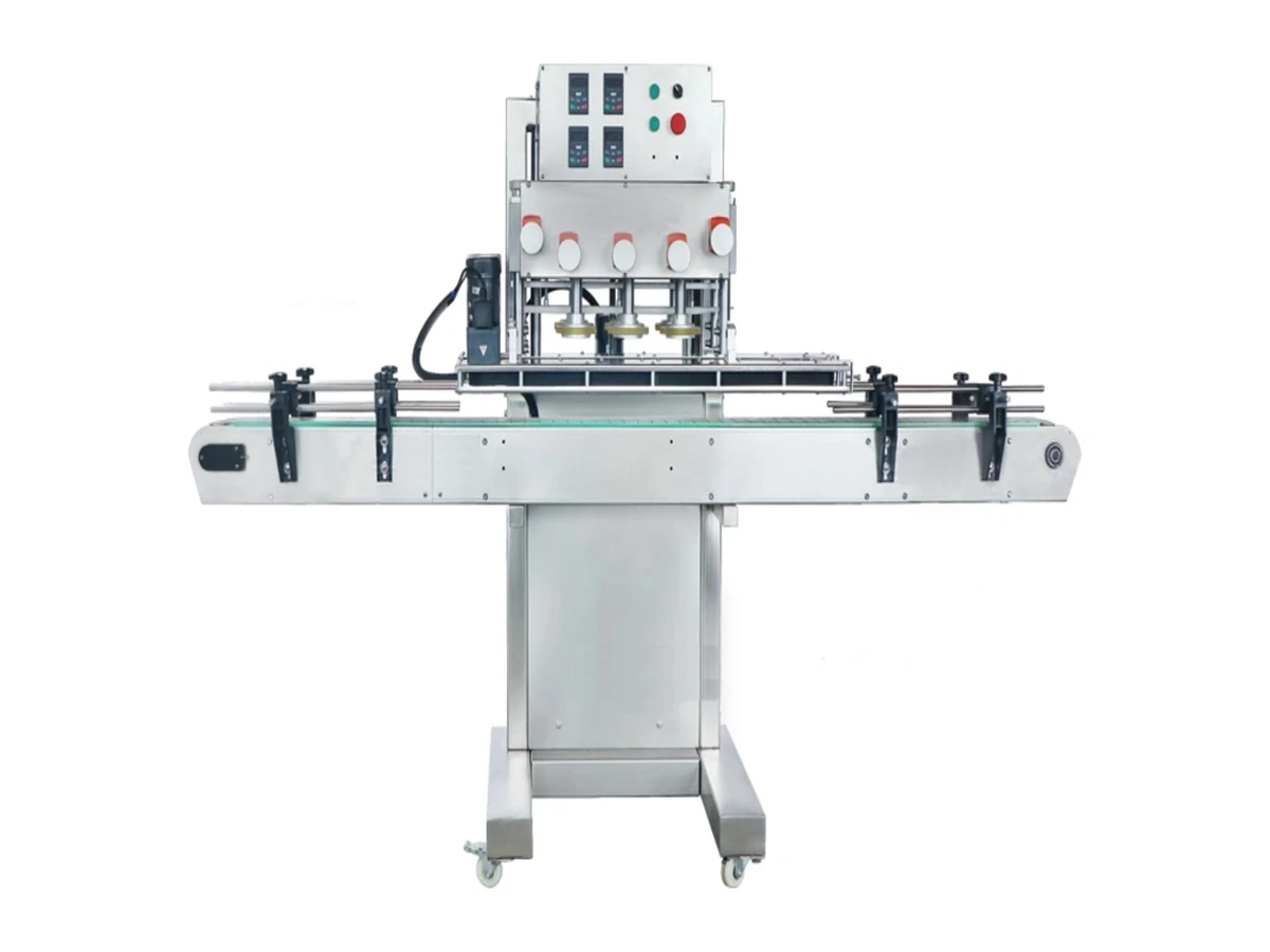 Semi automatic screw capping machine capping head detail